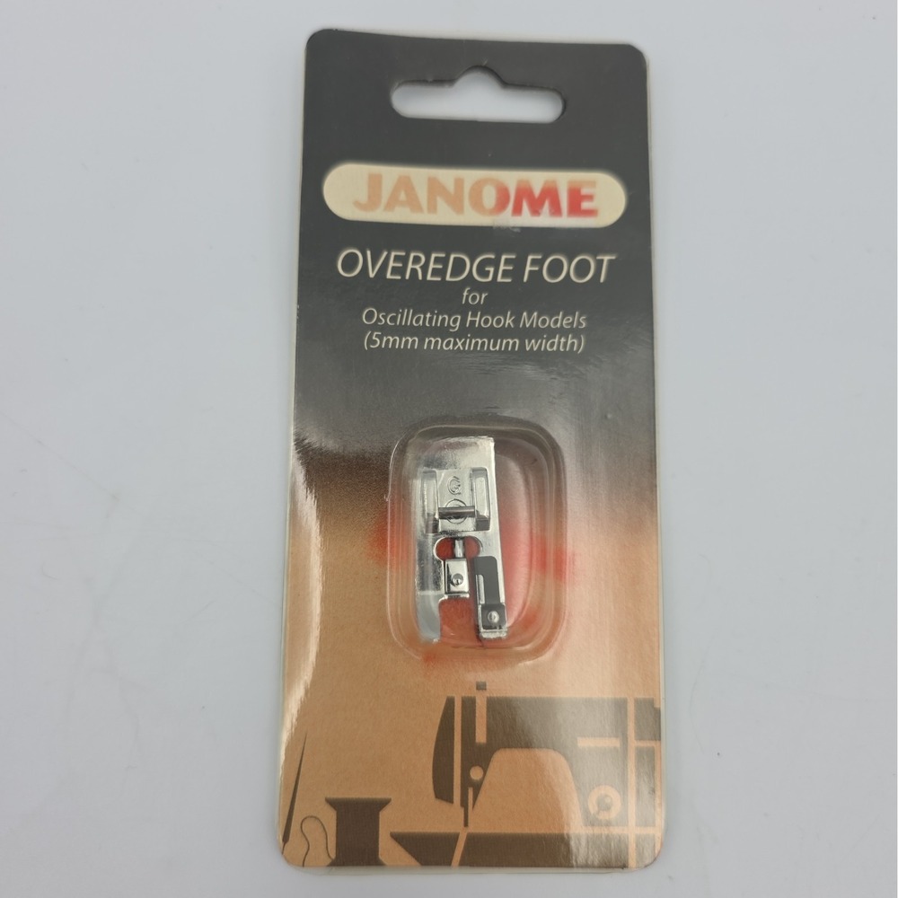 Genuine Janome Overedge Foot 5mm Max Width Zigzag #200132008